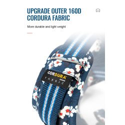 Harnais pour chien Truelove Country + FLOWER CORDURA - TLH5656