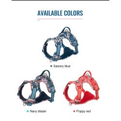 Harnais pour chien Truelove Country + FLOWER CORDURA - TLH5656