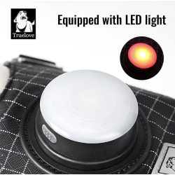 Harnais pour chien High-Tech Truelove avec Lumière LED et Support pour Tracker GPS - TLH6771