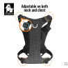 Harnais pour chien High-Tech Truelove avec Lumière LED et Support pour Tracker GPS - TLH6771