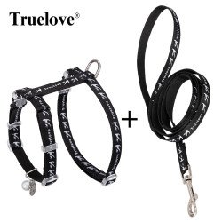 Ensemble Harnais pour chien et Laisse pour chien Truelove pour Chats - TLH3912