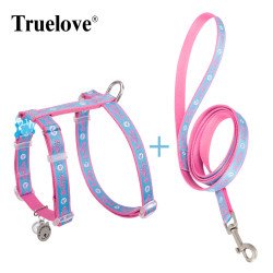 Ensemble Harnais pour chien et Laisse pour chien Truelove pour Chats - TLH3912