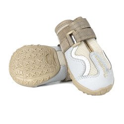 4 Chaussures Extérieures pour chien Truelove en Maille Respirante et Cuir - TLS3962